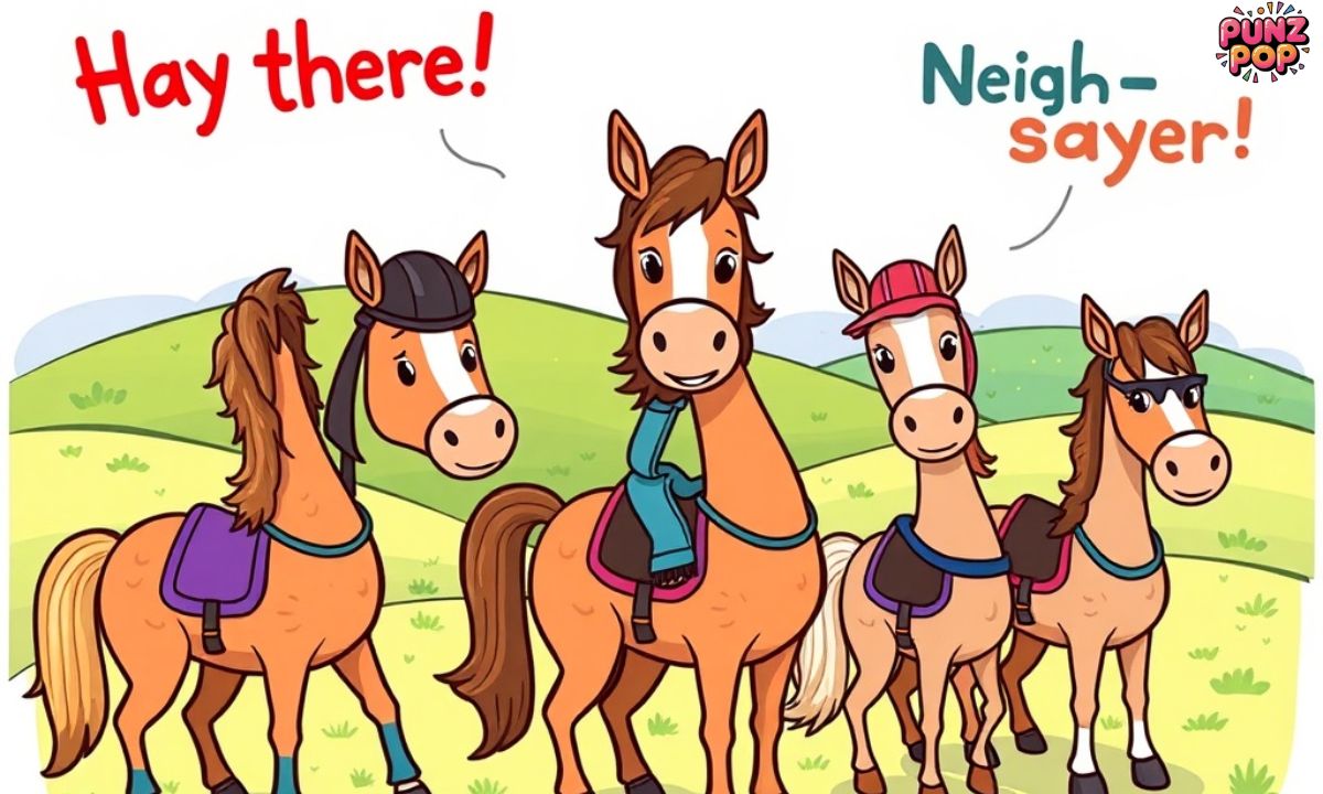 Horse Riding Puns