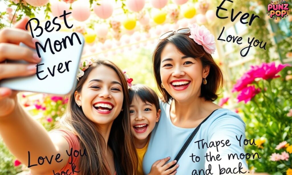Mother's Day Captions for Selfies with Mom