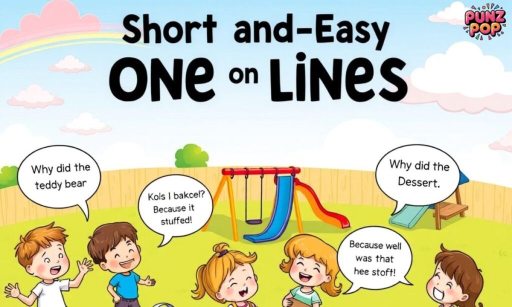 Short and Easy One-Liners for Kids