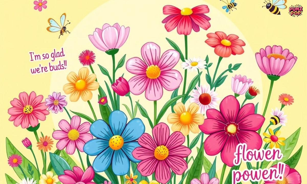 🌸 Flower Puns Captions