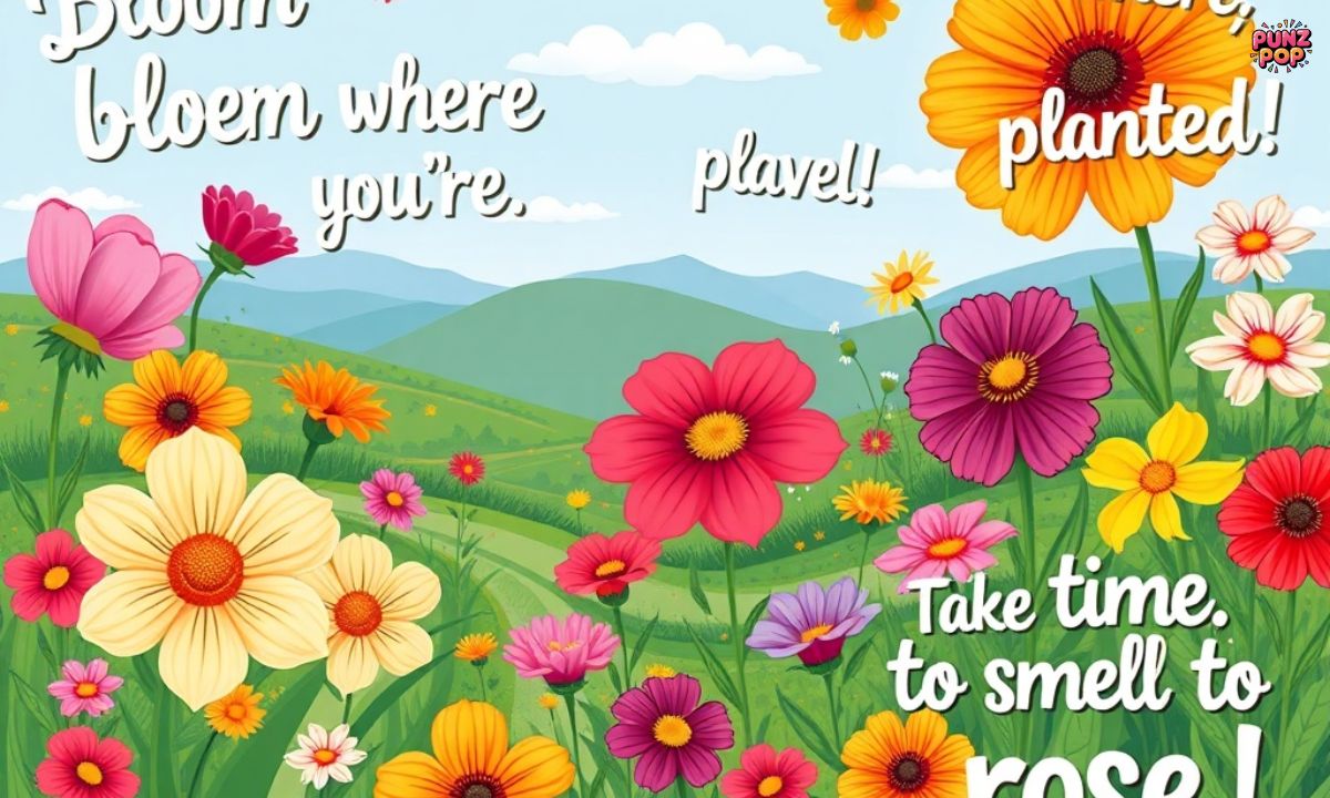 🌸 Flower Puns for Tourists and Travelers