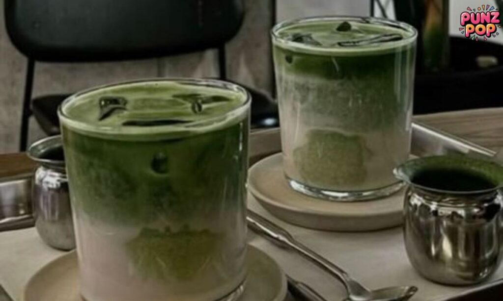 Aesthetic Matcha Captions hd image