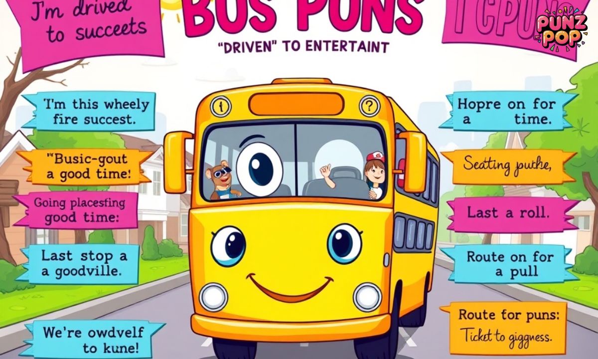 Bus Puns One-Liners Short but “Driven” to Entertain