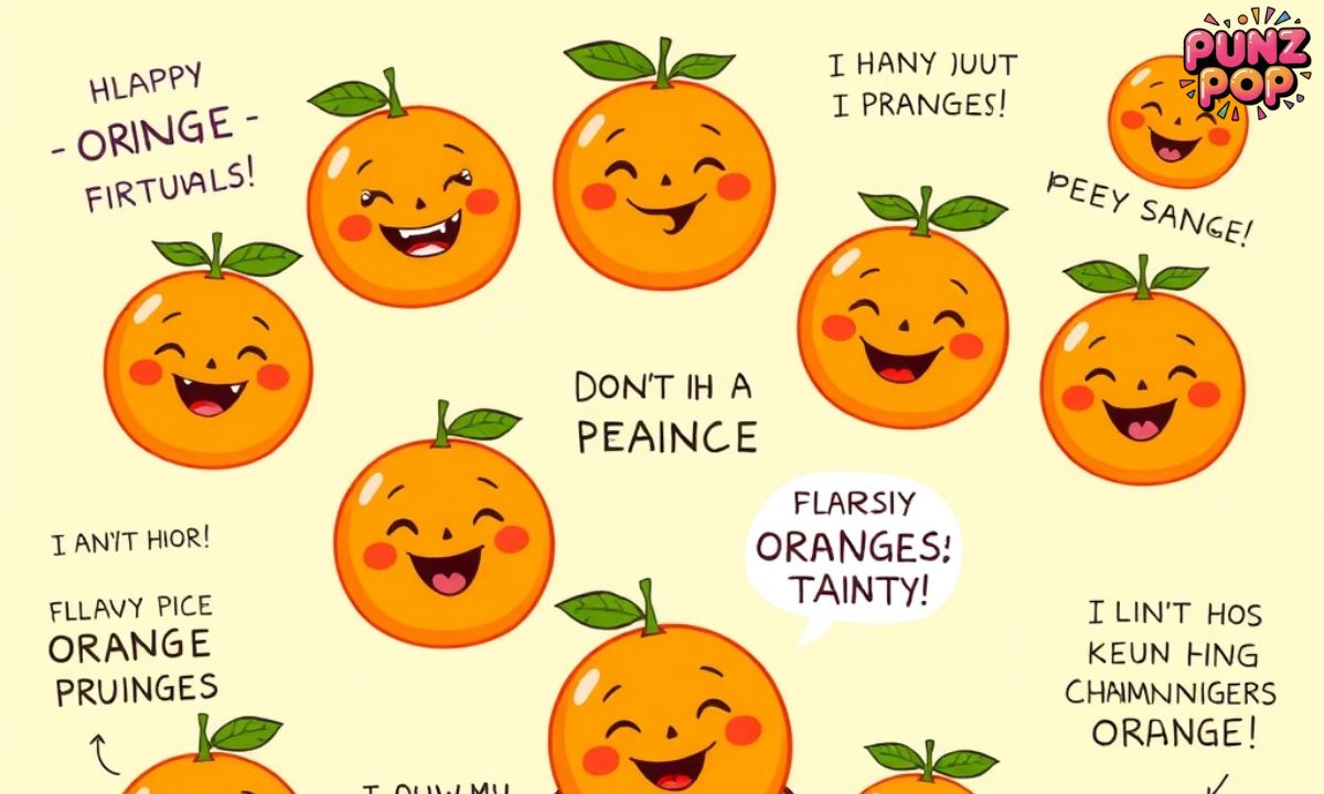 Classic Orange Puns to Get Things Juicing