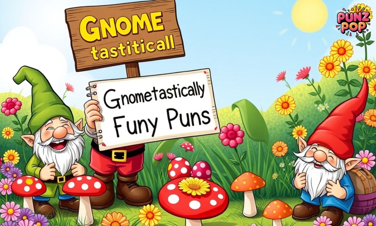Gnome-tastically Funny Puns! 🍄 