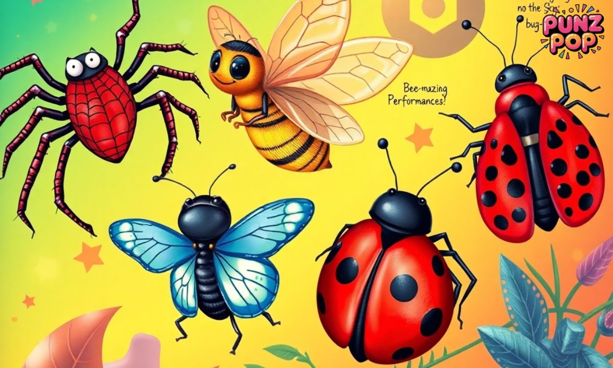 Insect Pop Culture & Media Puns 🕷️