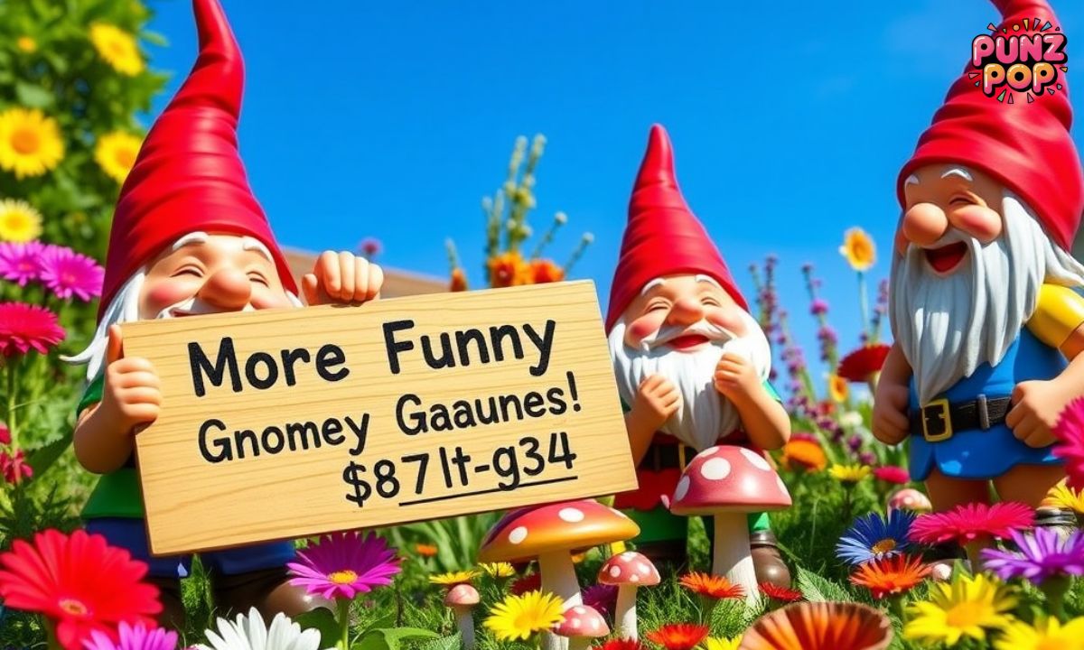 _More Funny Gnome Sayings! 🍄😄