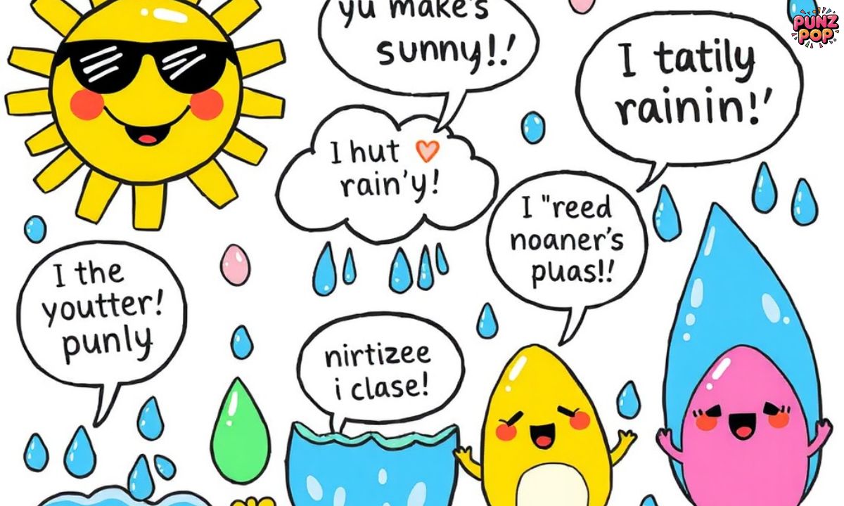 Nature & Weather Water Puns 🌦️