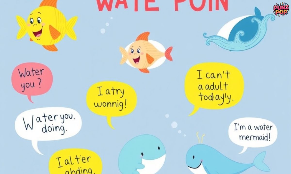 Water Puns One Liners 💧