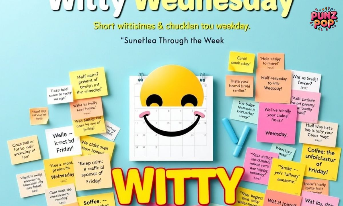 Witty Wednesday Smile Through the Week