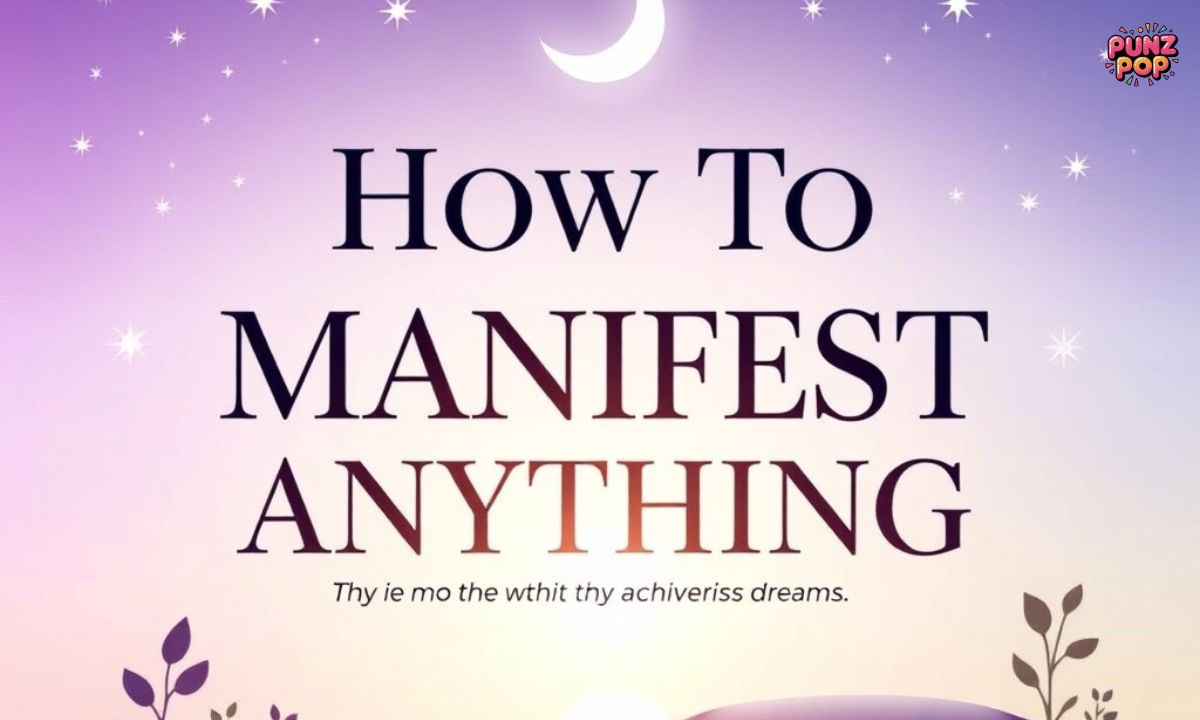 ✨ How To Manifest Anything