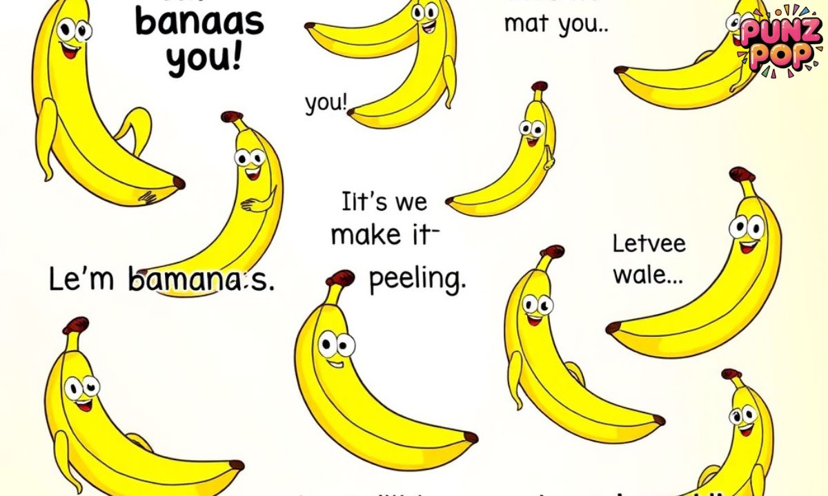 🍌 Funny Banana Puns Captions