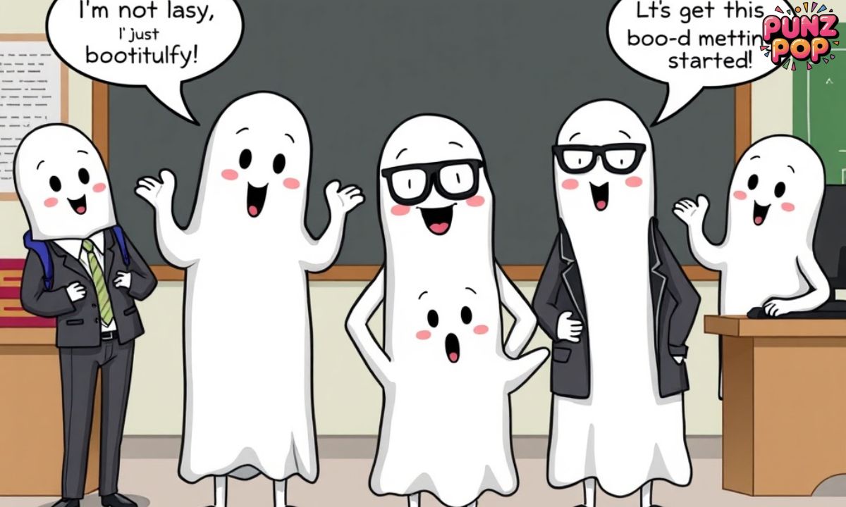 👻 Ghost Puns for Work & School
