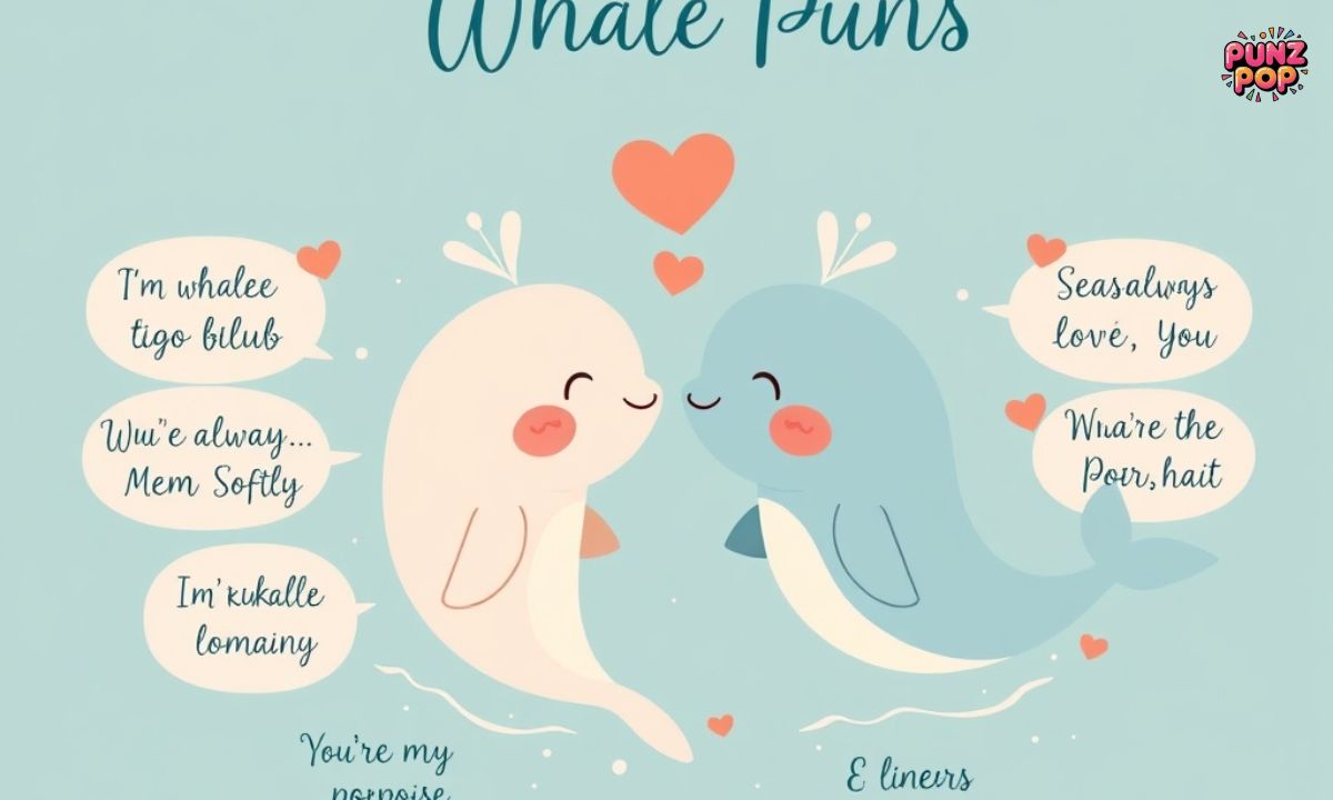 💋 Romantic Whale Puns One Liners