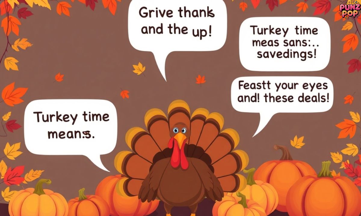 📣 Thanksgiving Puns for Marketing