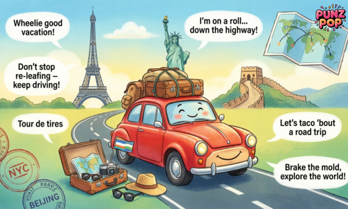 Car Puns for Tourists and Travelers