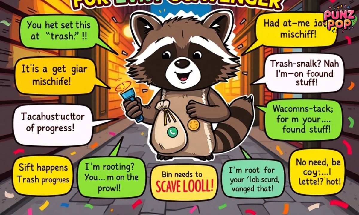 Classic Raccoon Puns for Every Scavenger