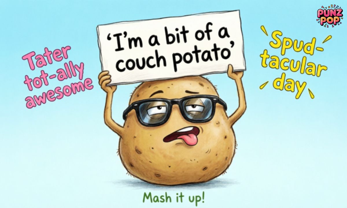 Hilarious Potato Puns & Captions 😂