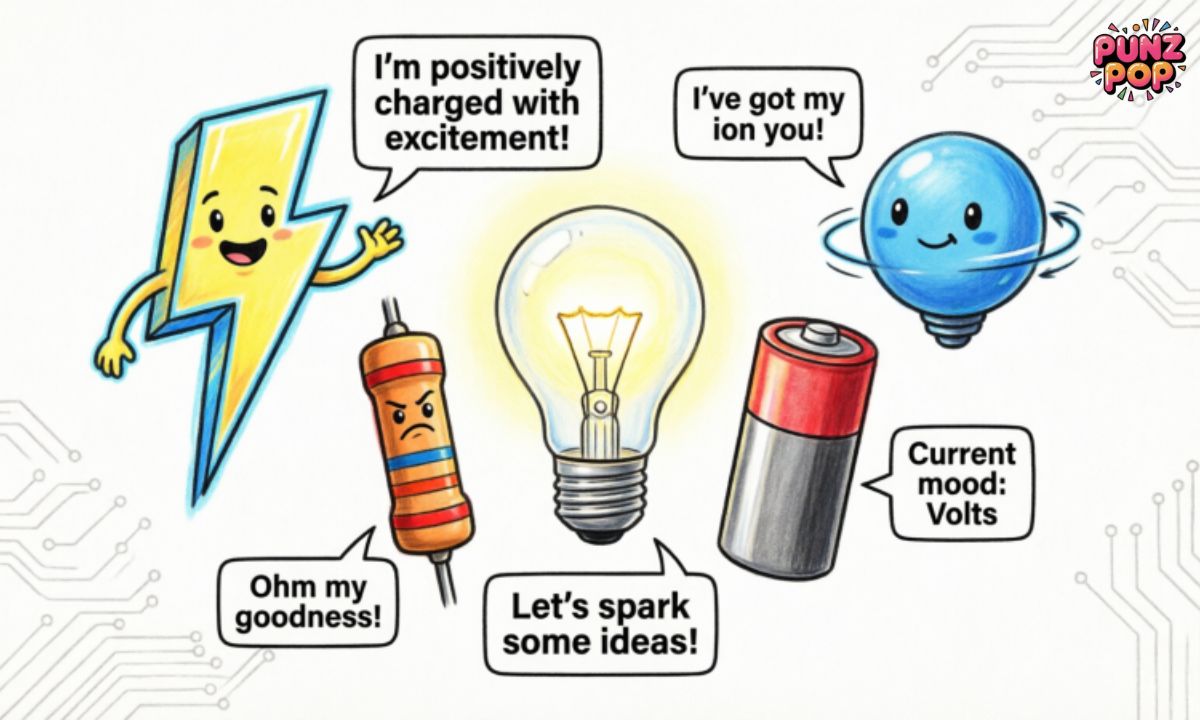 Physics electricity puns
