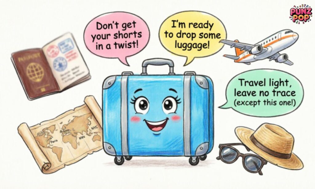 Poop Puns for Tourists and Travelers 🧳