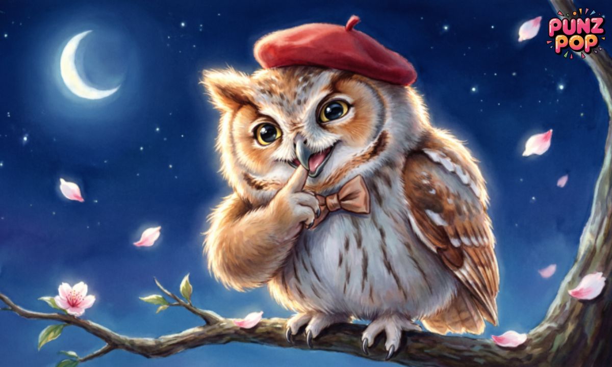 Romantic & Flirty Owl Pu