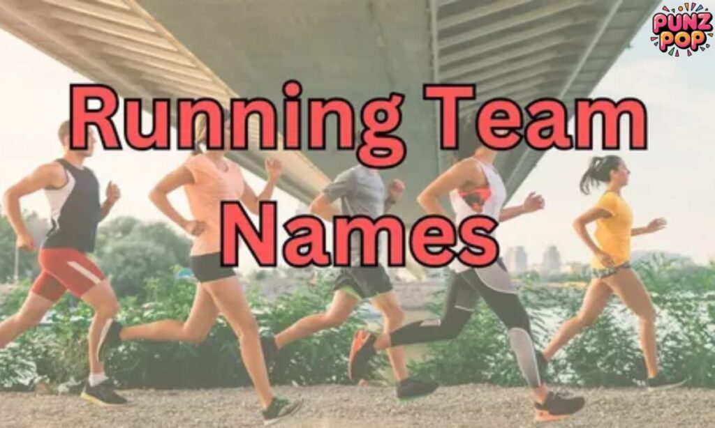Running Team Name Puns