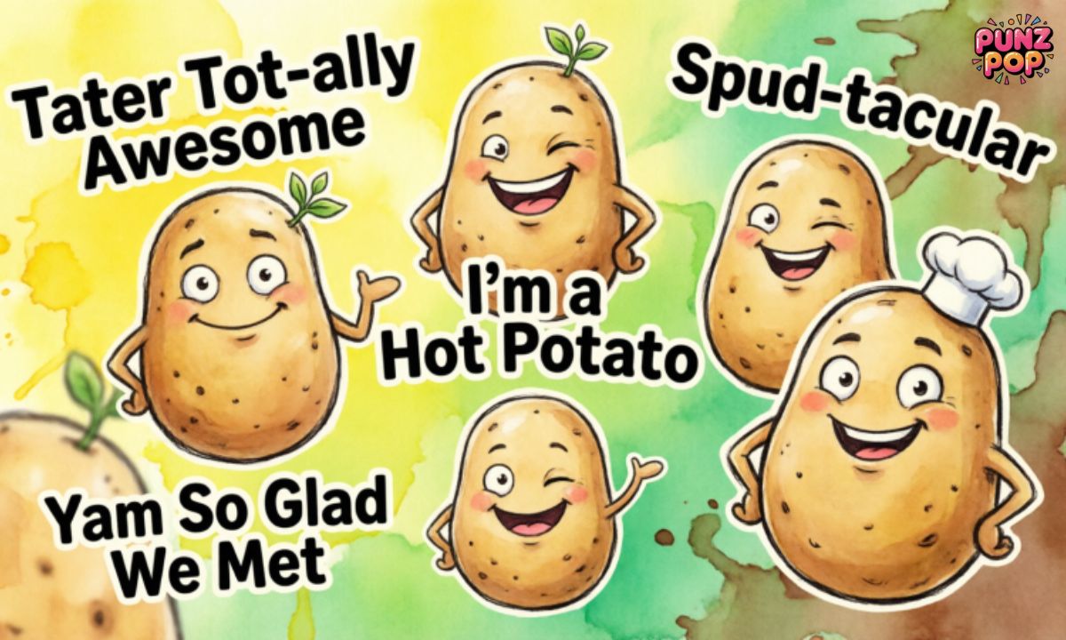Silly, Sassy & Bold Potato Puns