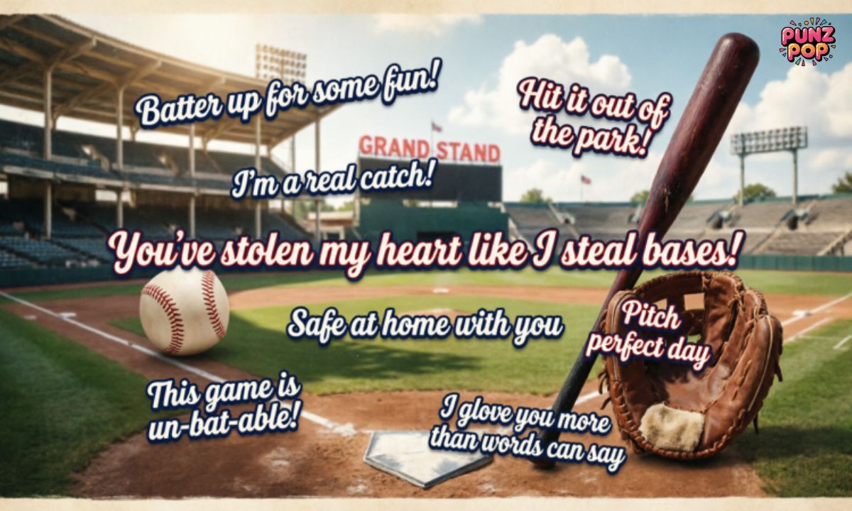 ⚾ Best Baseball Puns & Captions