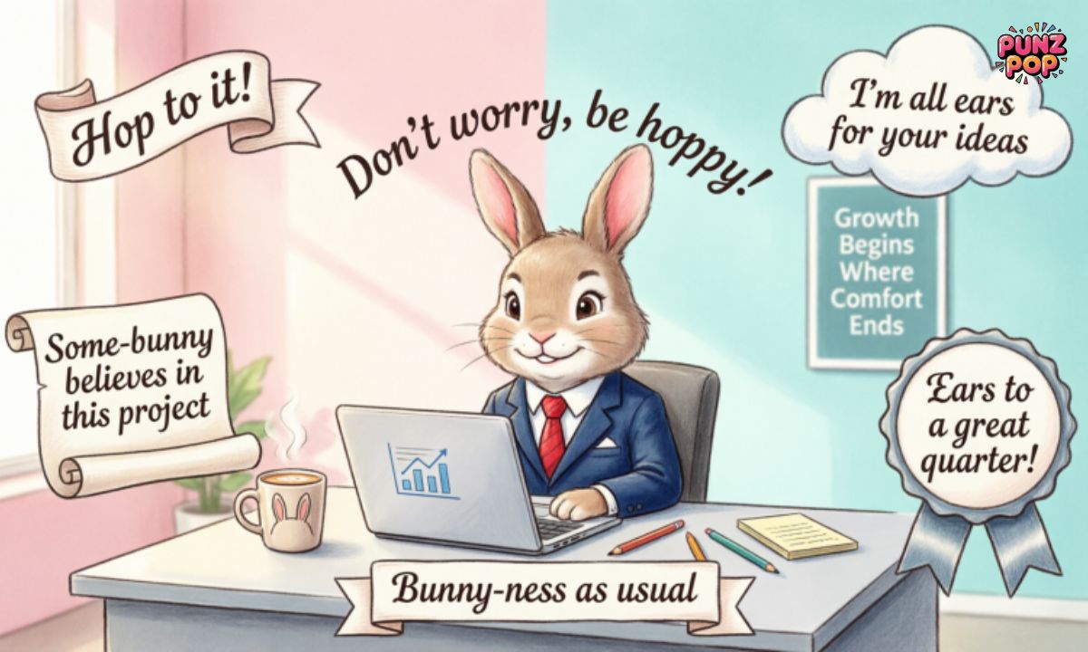 🐰 Bunny Puns For Work 💼