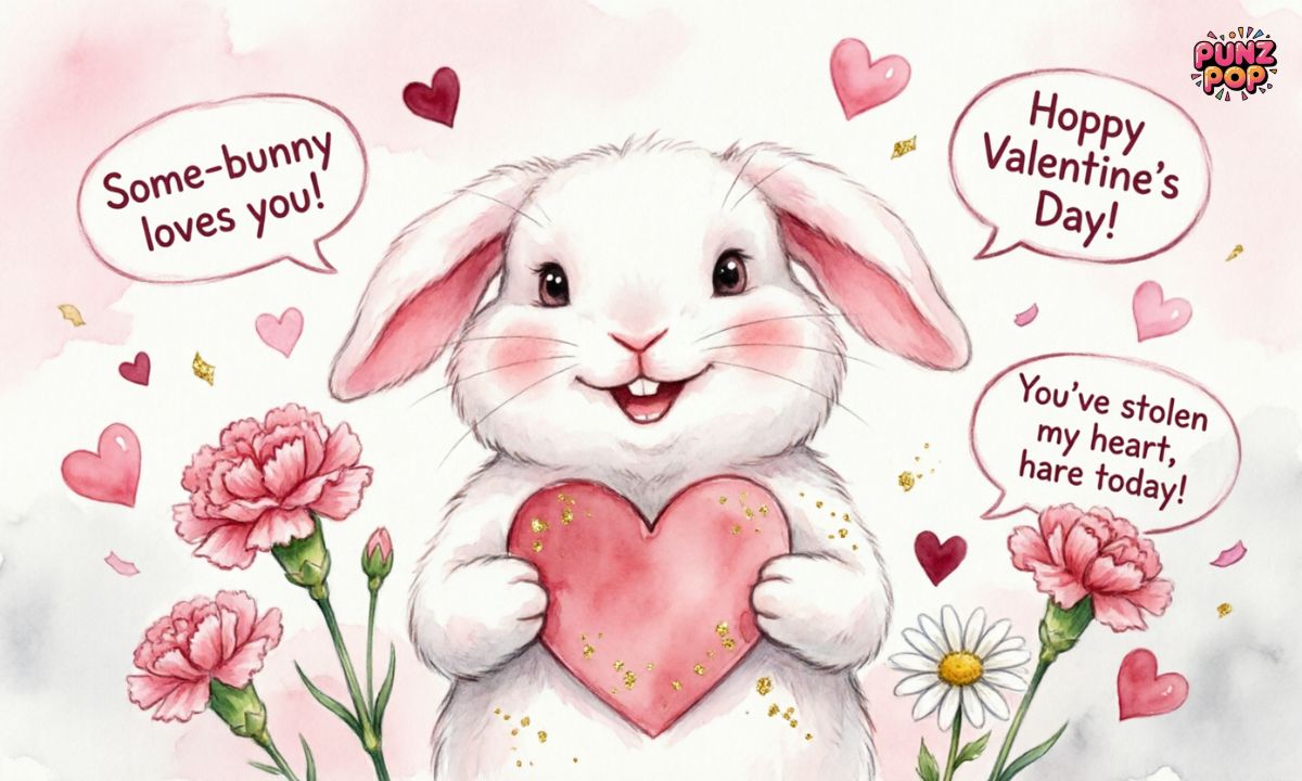 🐰 Bunny Valentine Puns 💝