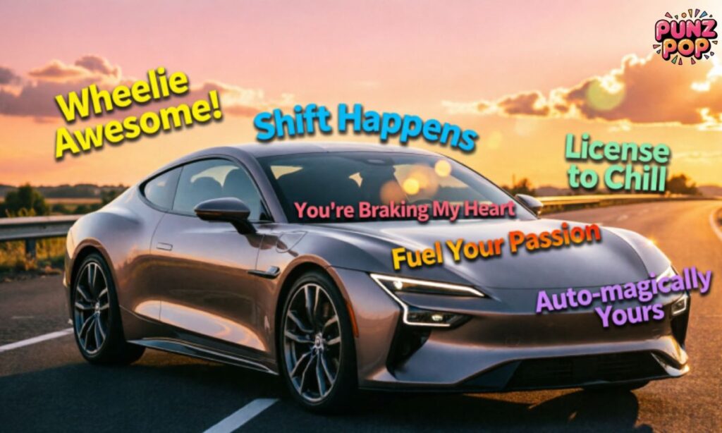 🚗 Car Pun Captions
