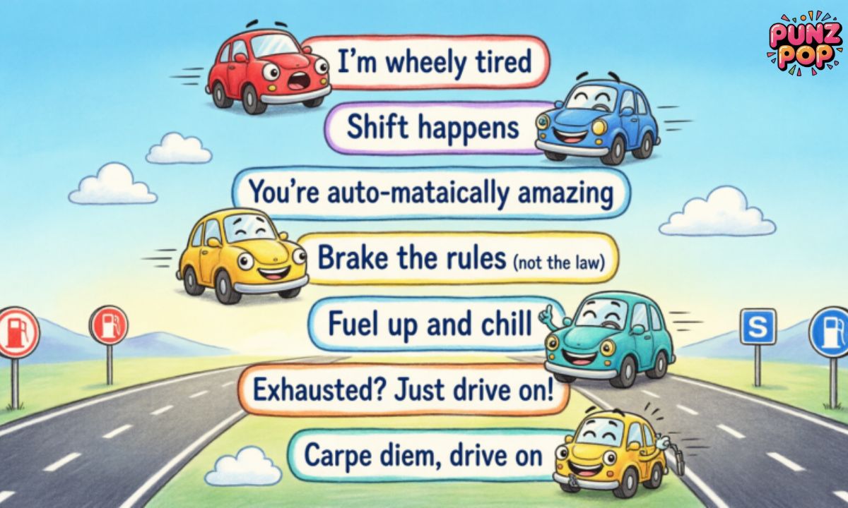 🚗 Short Funny Car Puns