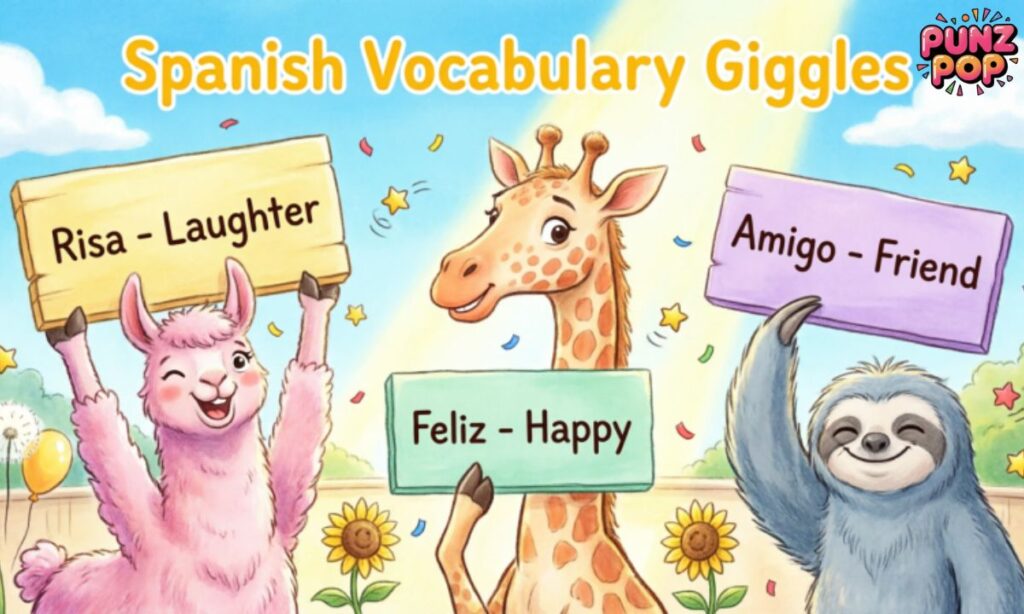 1. Spanish Vocabulary Giggles