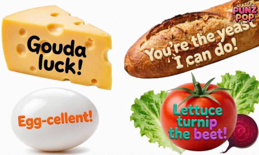 17. Food Ingredients Puns
