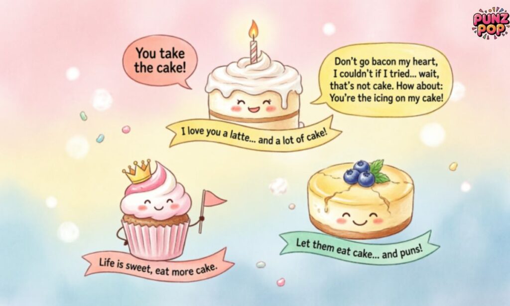 Cake Puns One Liners