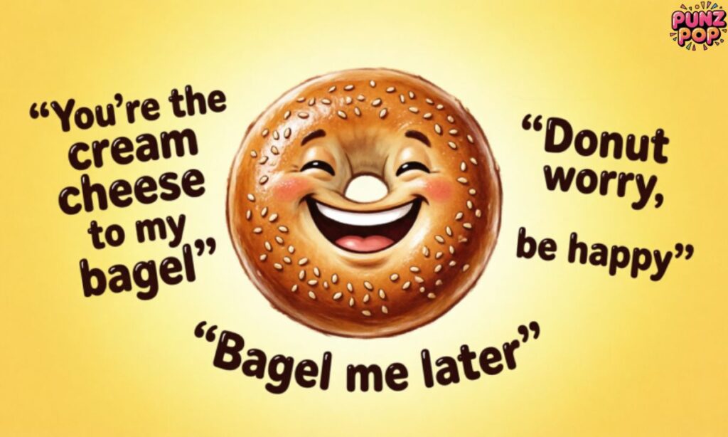 Funny Bagel Puns One Liners