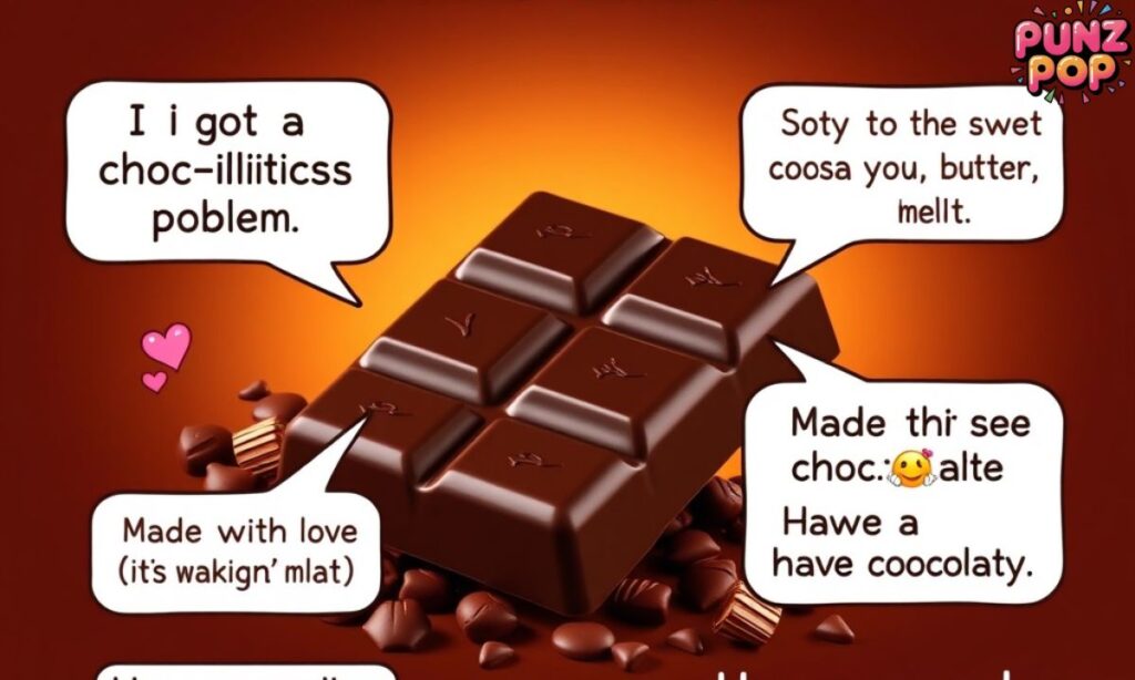 Hilarious Chocolate Puns & Captions 😂