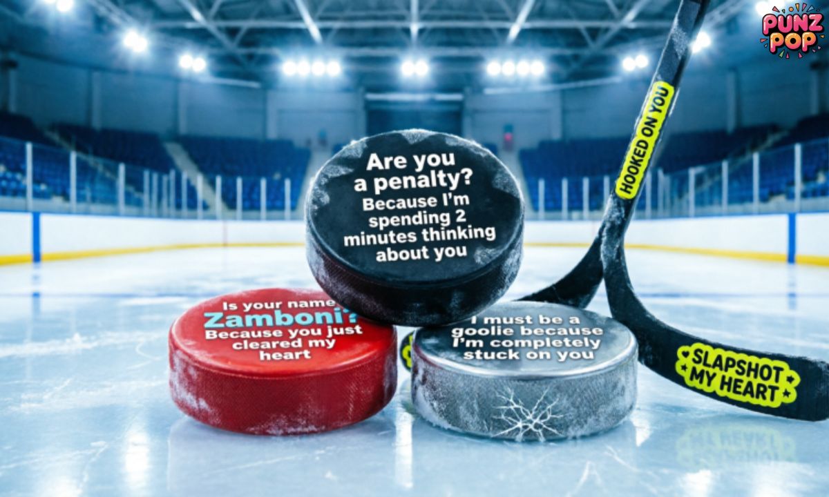 Hilarious Hockey Pickup Lines