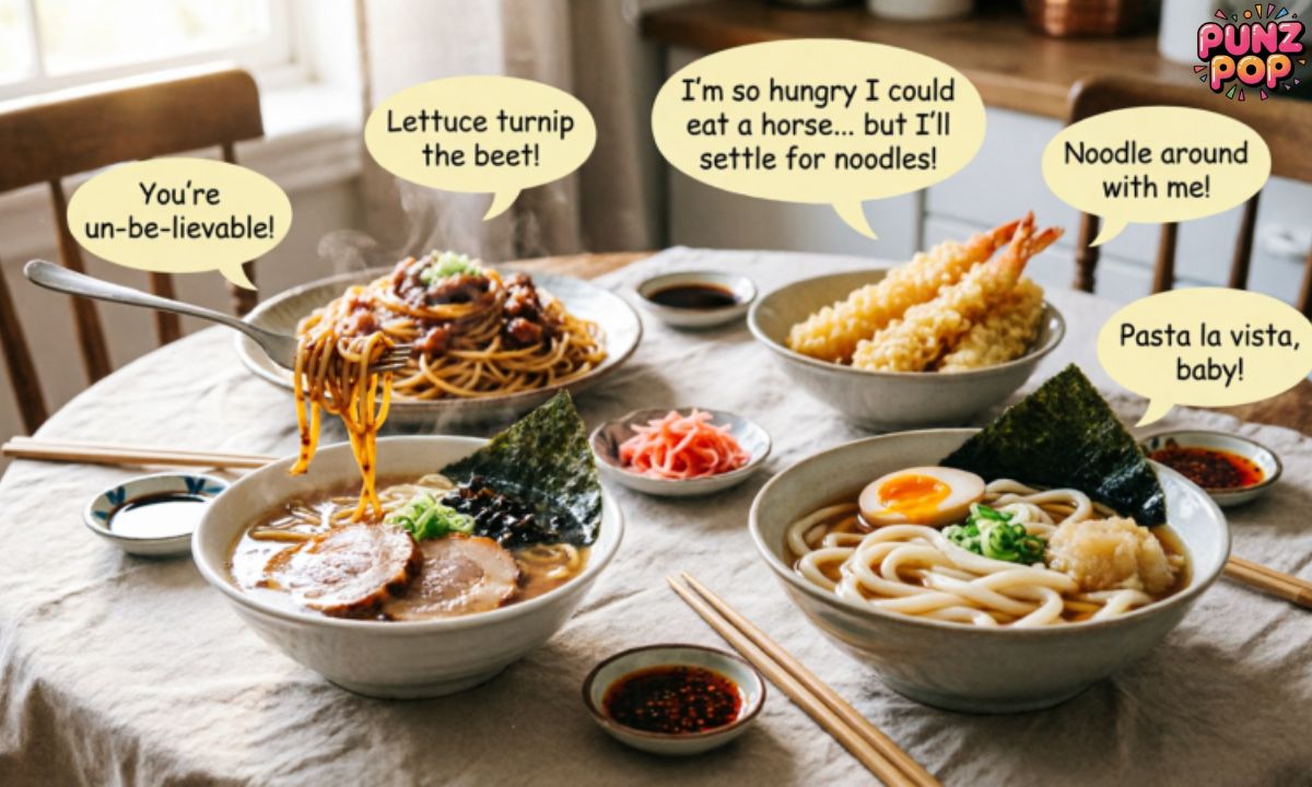 Noodle Puns For Family Dinners