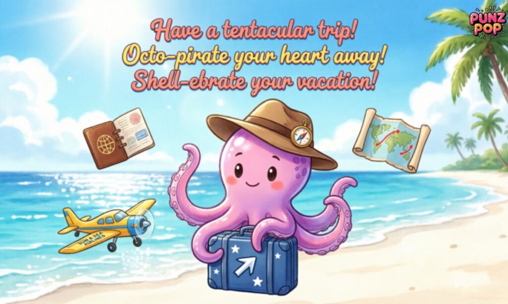 Octopus Puns for Tourists and Travelers