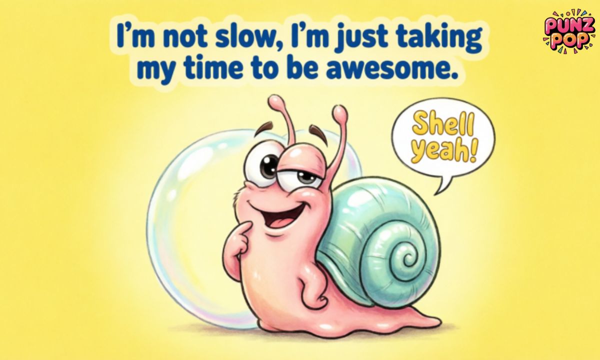Punny Snail Quotes That’ll Crack You Up