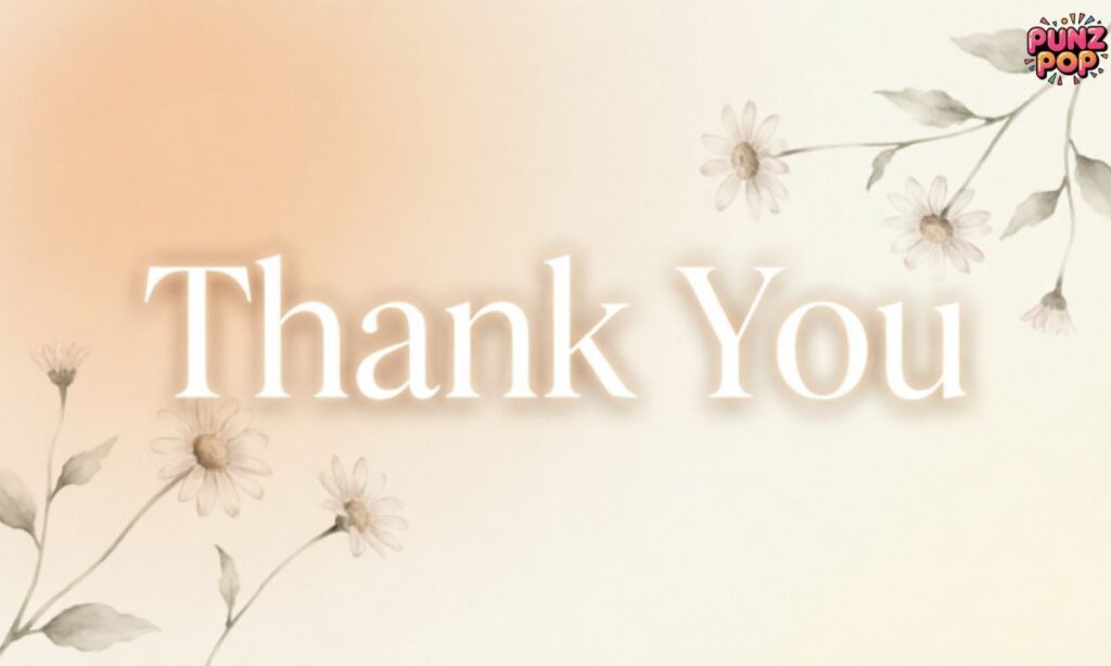 Shareable Thank You Lines