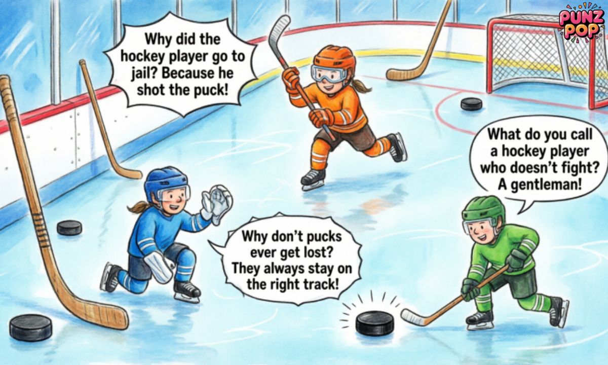 Short Hockey Jokes For Game Lovers
