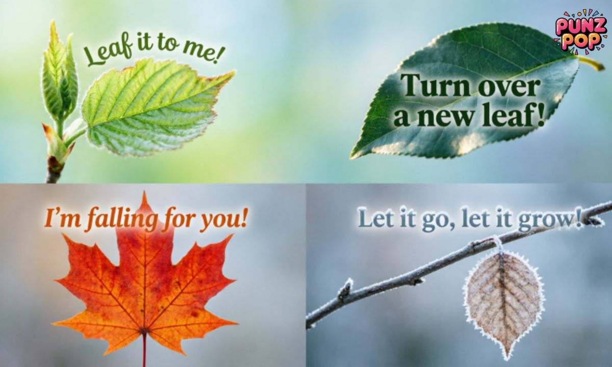 🌿 Seasonal Leaf Puns
