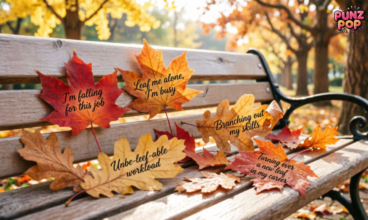 🍁 Leaf Puns About Work